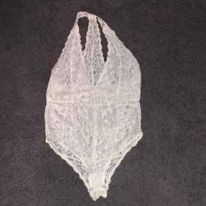 Free people intimates lace bodysuit